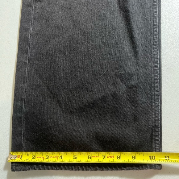 New with imperfection studio r330 baggy wide leg black‎ jeans 27 - Picture 6 of 9